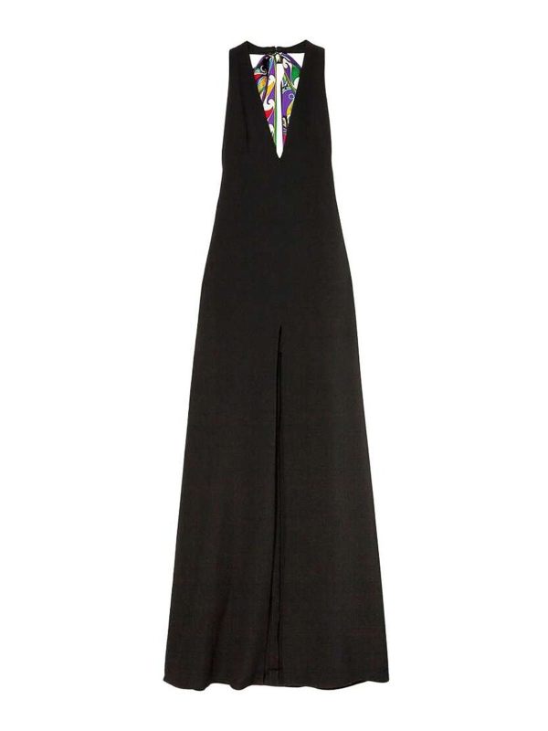 Emilio Pucci Maxi Robe - Noir