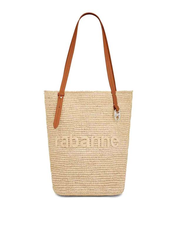 Rabanne Sac Bandoulière - Beig