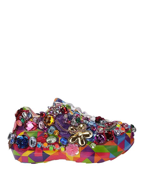 Comme Des Garcons Baskets - Multicolore
