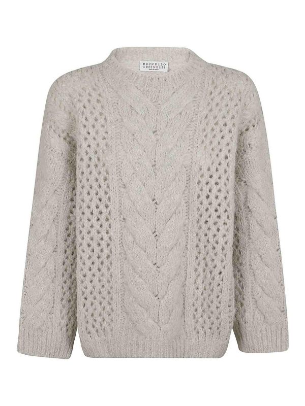 Brunello Cucinelli Pull Col Bateau - Noir