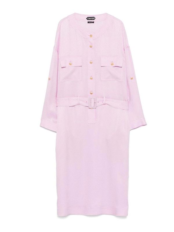 Tom Ford Robe Au Genou - Couleur Chair