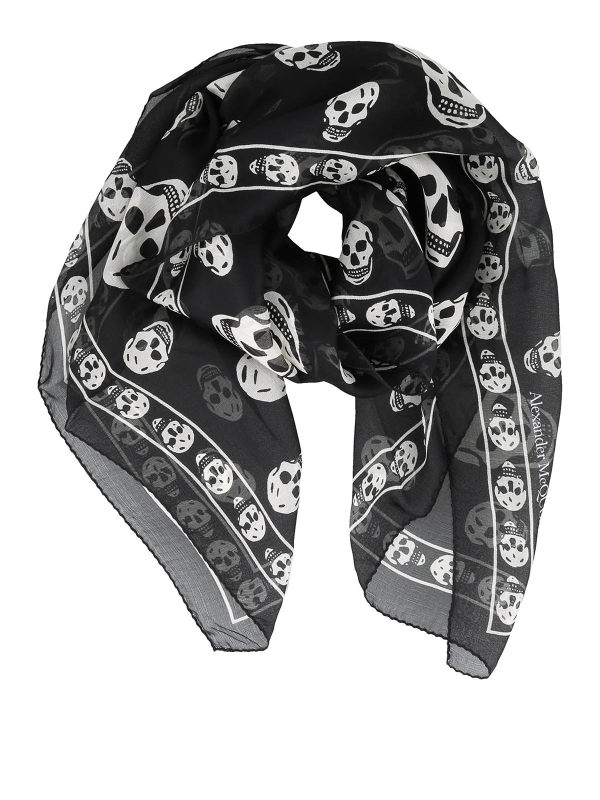 Alexander Mcqueen Écharpe - Noir