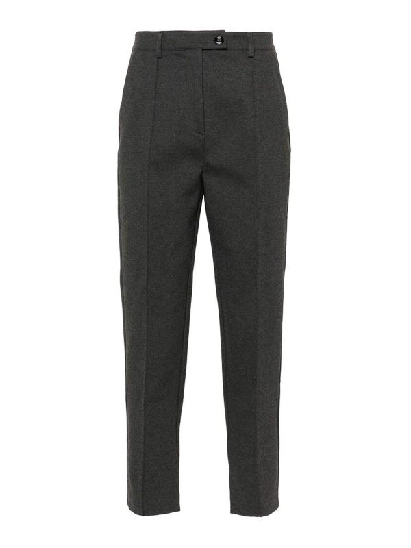 Pinko Pantalons Décontractés - Gris
