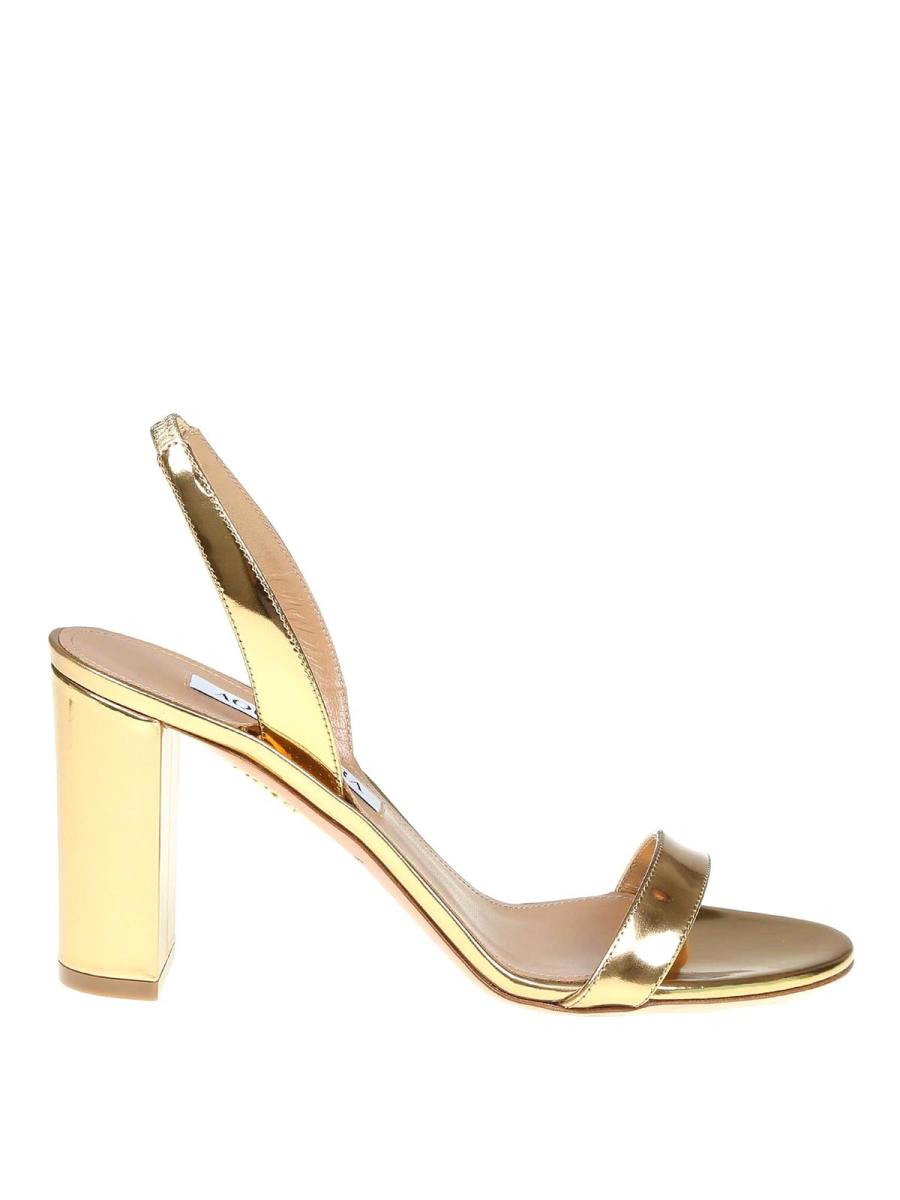 Aquazzura Sandales - Or