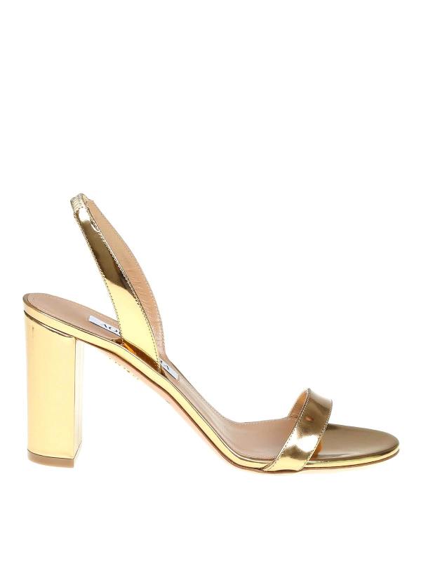 Aquazzura Sandales - Or