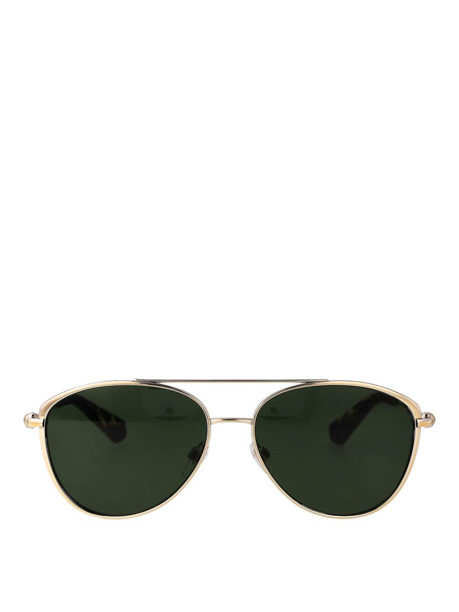 Burberry Lunettes De Soleil - Or