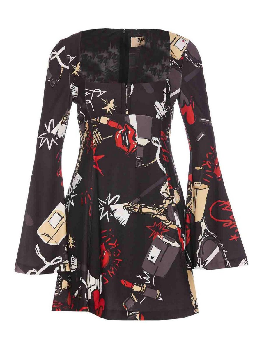 Aniye By Robe Courte - Noir