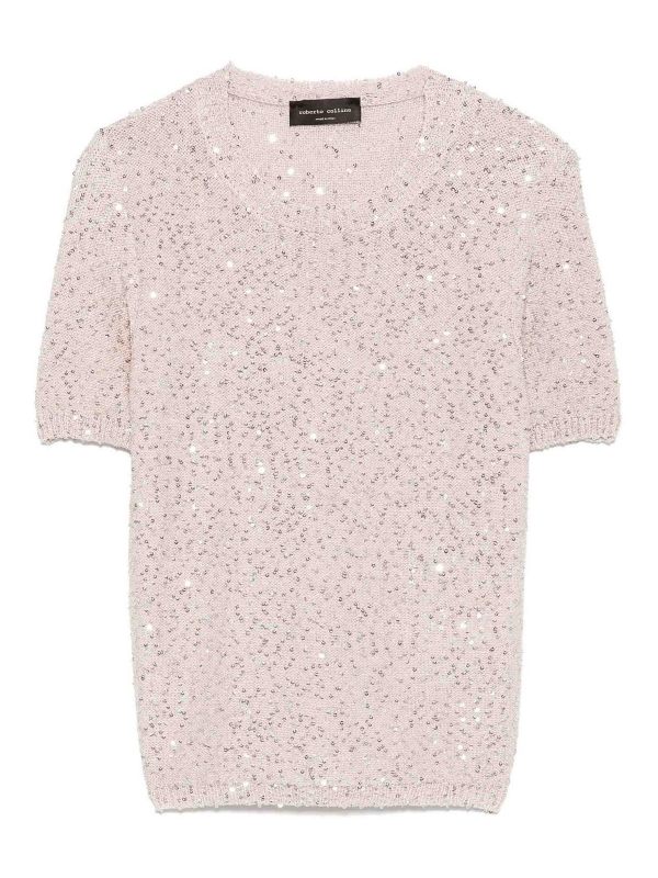 Roberto Collina Pull Col Rond - Rose