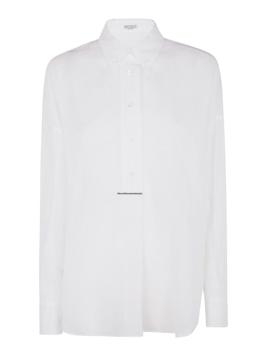 Brunello Cucinelli Chemise - Blanc