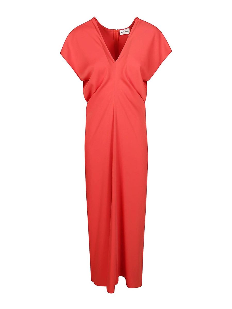 P. A.R. O.S. H. Robe Au Genou - Rouge