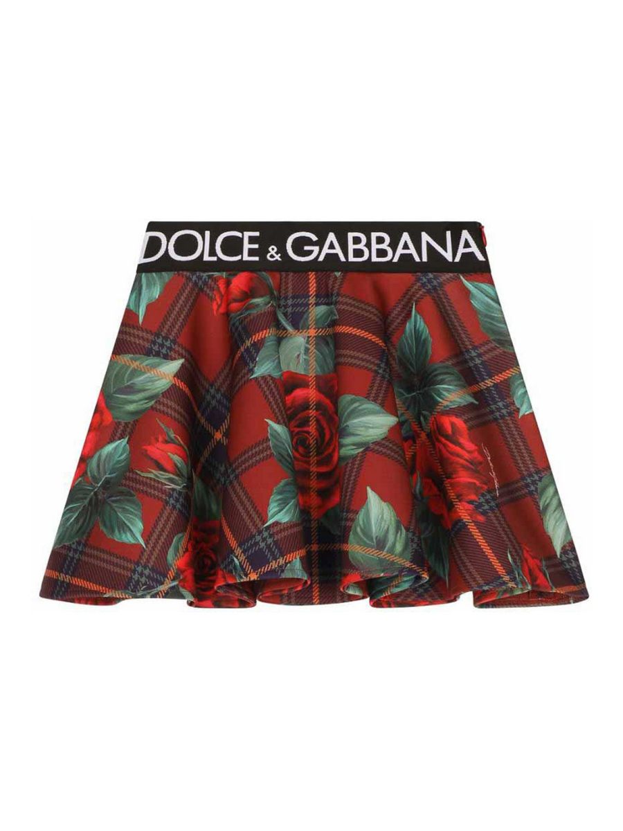 Dolce & Gabbana Jr Mini Jupe - Rouge