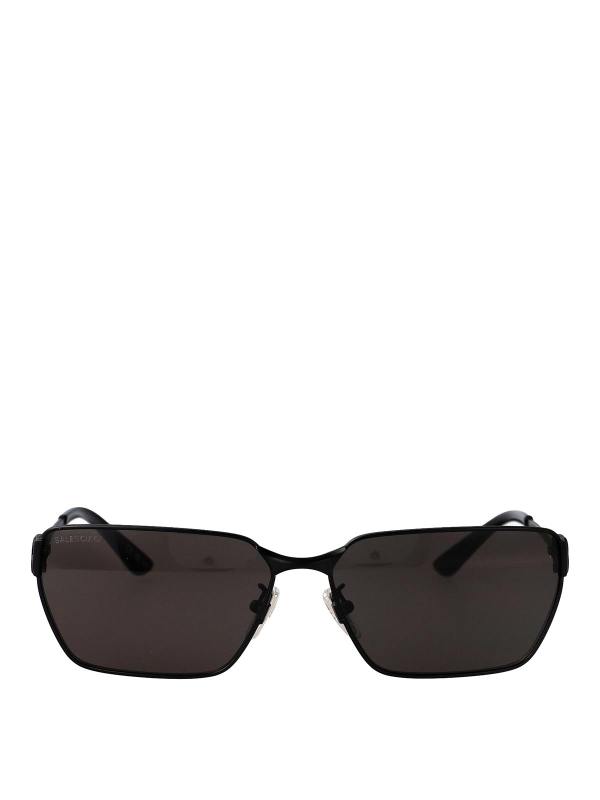 Balenciaga Lunettes De Soleil - Noir