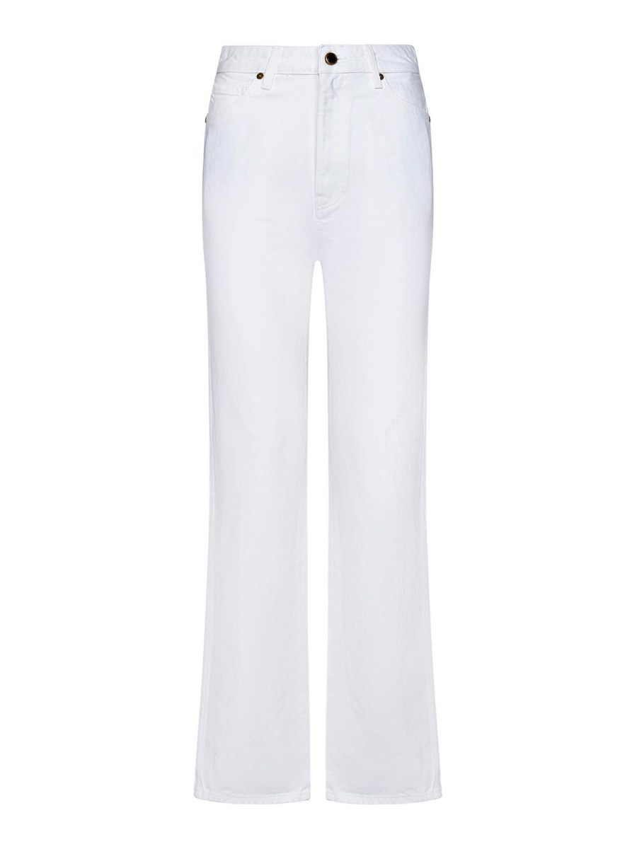 Khaite Jean Bootcut - Blanc