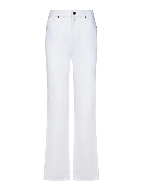 Khaite Jean Bootcut - Blanc