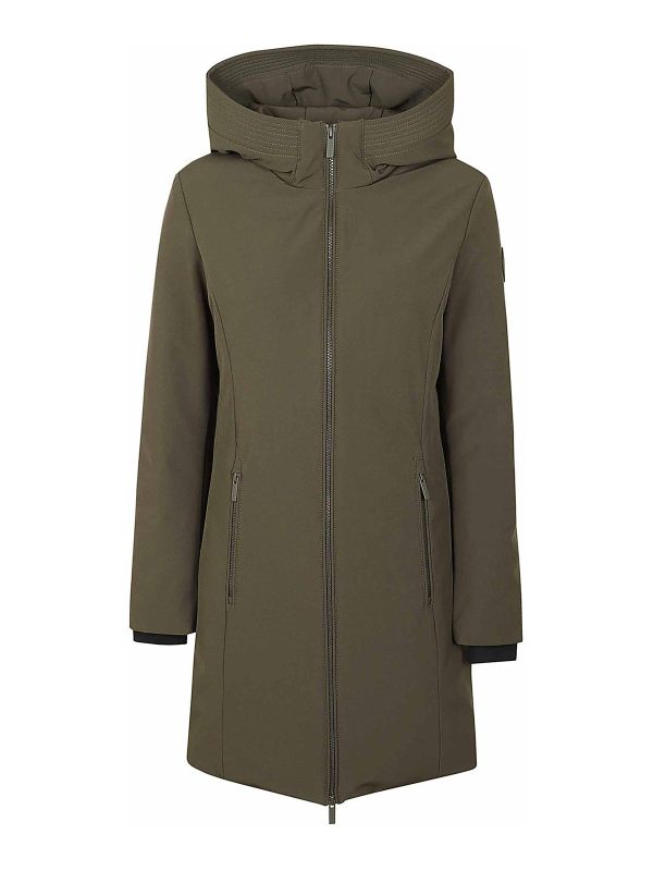 Woolrich Manteau Rembourré - Vert Foncé