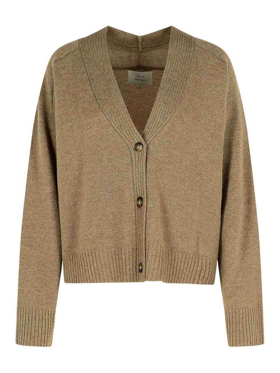 Loulou Studio Cardigan - Beige