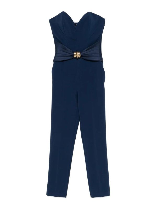 Elisabetta Franchi Combinaison - Bleu