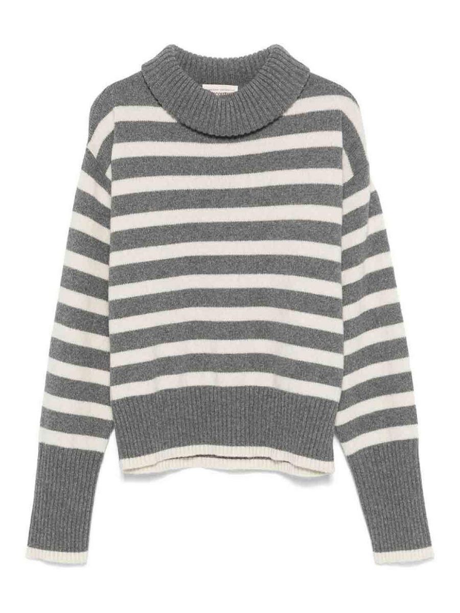 Semicouture Pull Col Rond - Gris