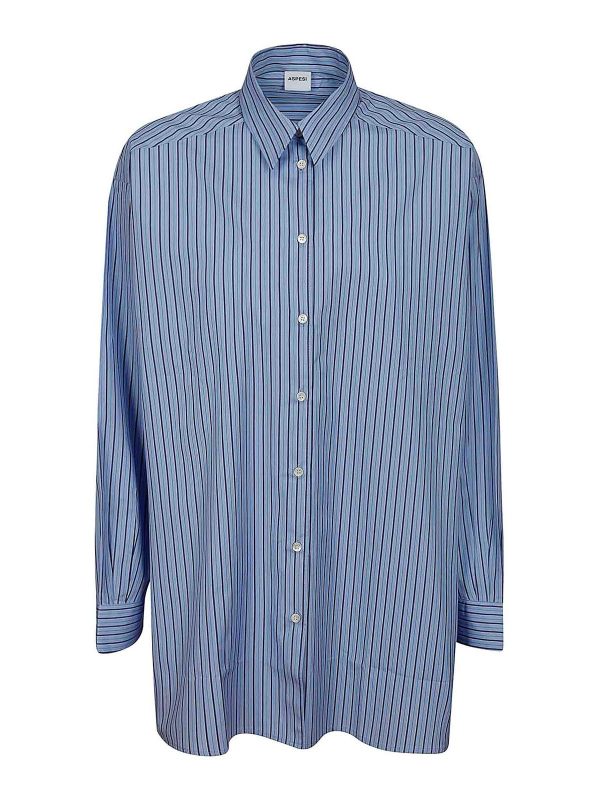 Aspesi Chemise - Bleu Clair