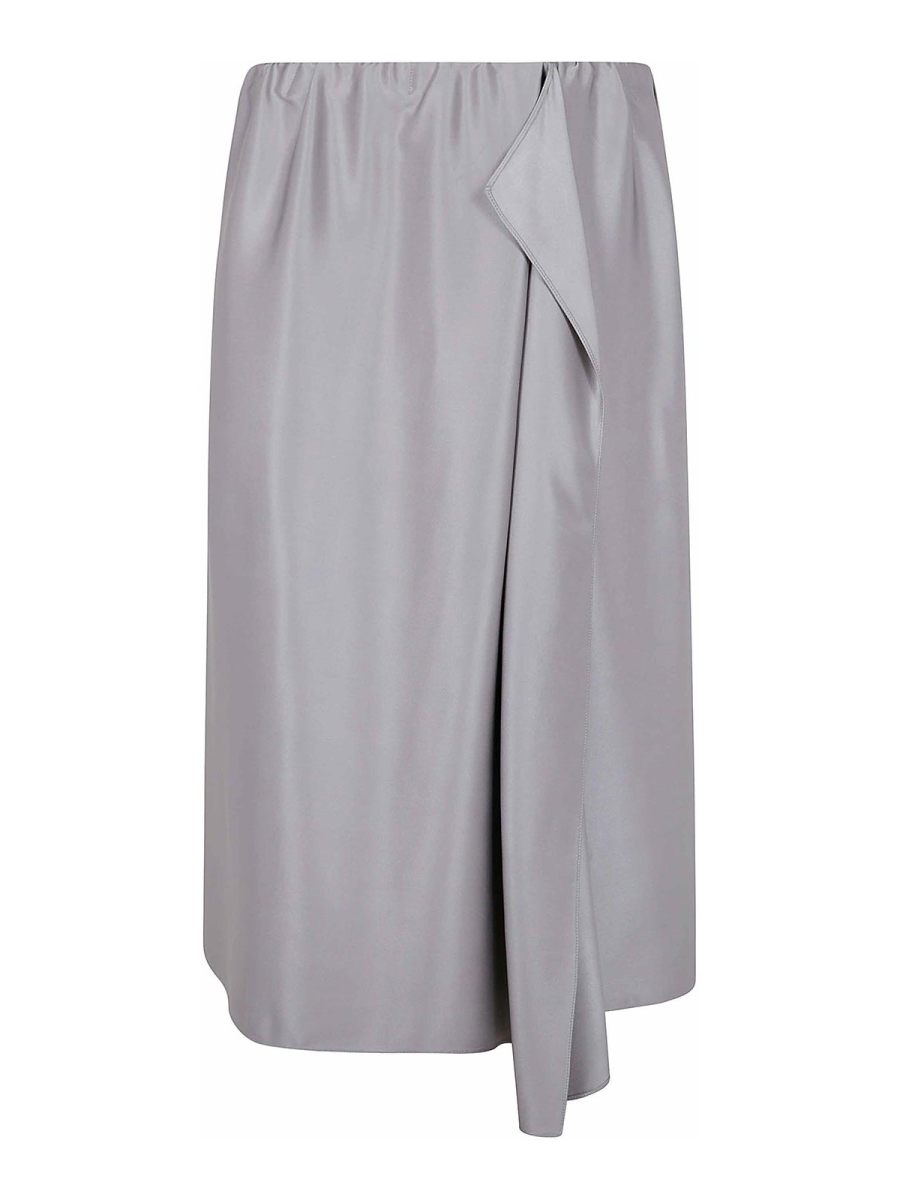 Giorgio Armani Jupe Midi - Gris