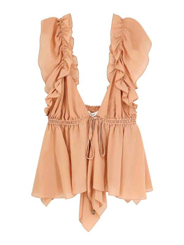 Chloe' Top - Couleur Chair