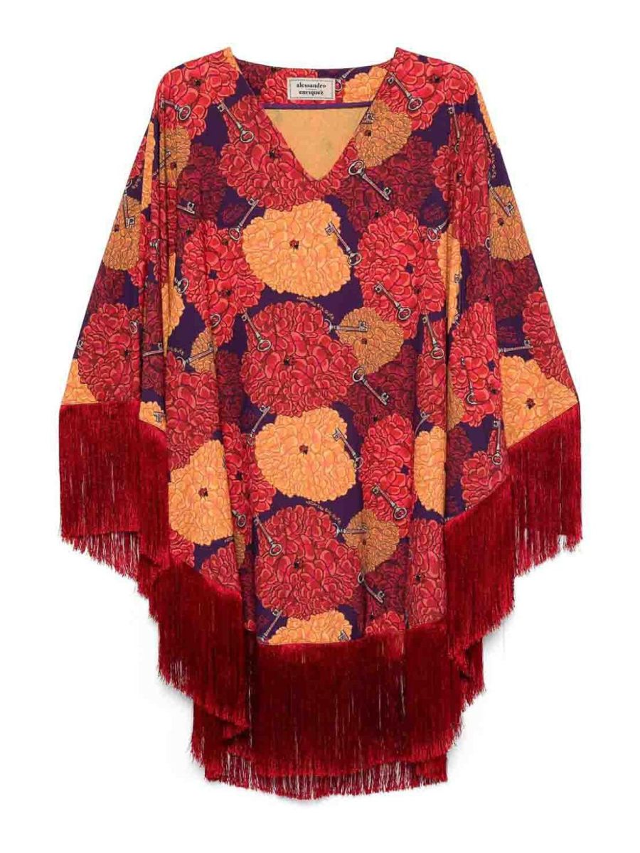 Alessandro Enriquez Robe Courte - Multicolore