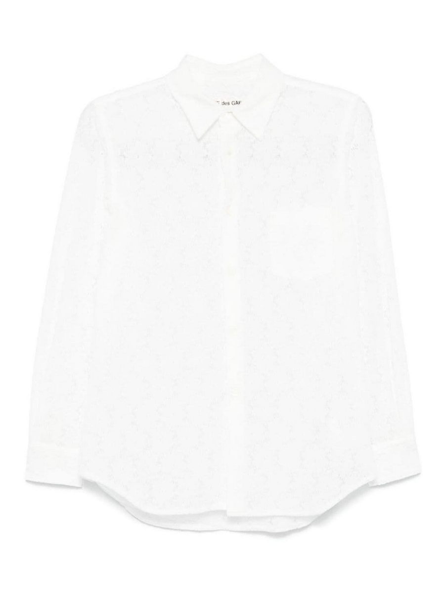 Comme Des Garcons Hommes Plus Blouse - Blanc