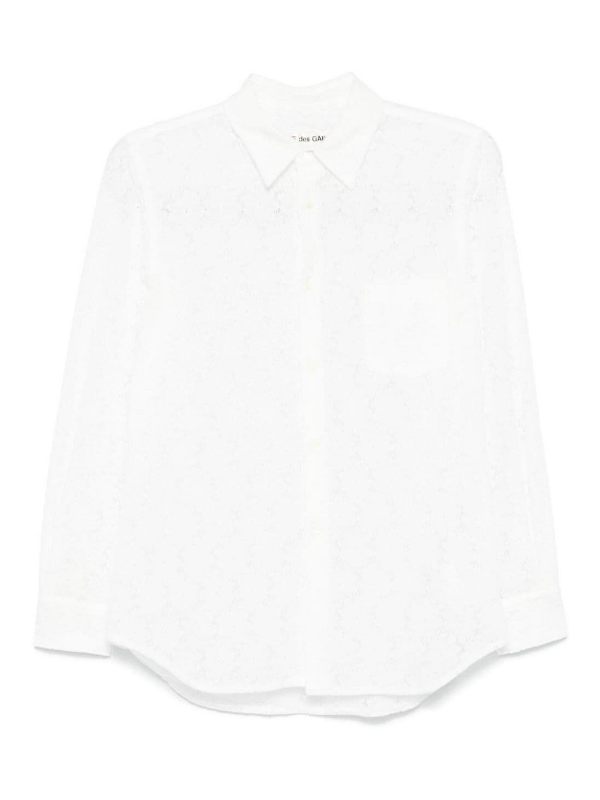 Comme Des Garcons Hommes Plus Blouse - Blanc