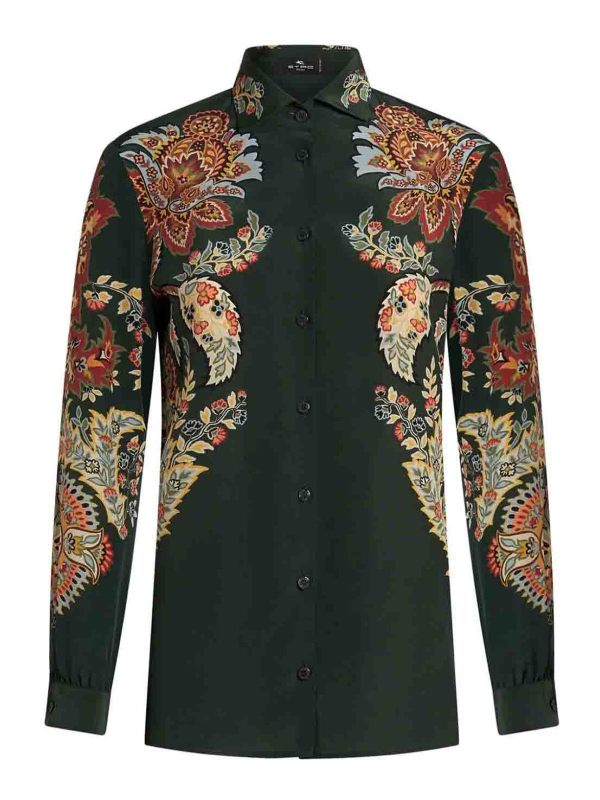 Etro Chemise - Vert