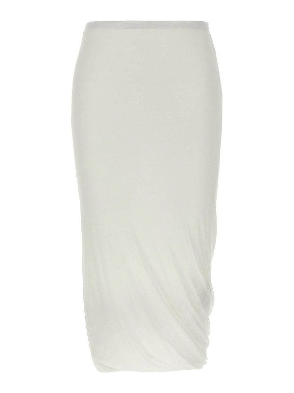 Jil Sander Jupe Midi - Blanc