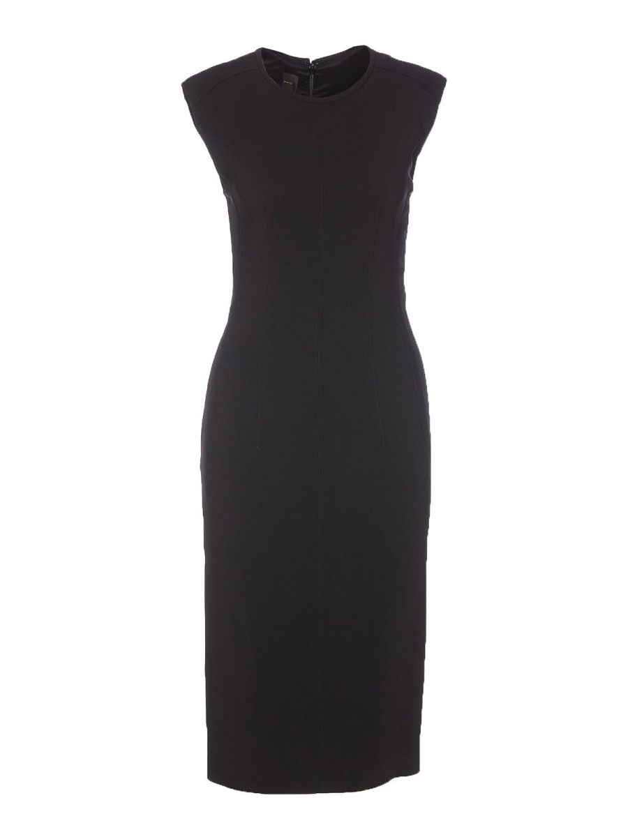 Pinko Robe Au Genou - Noir