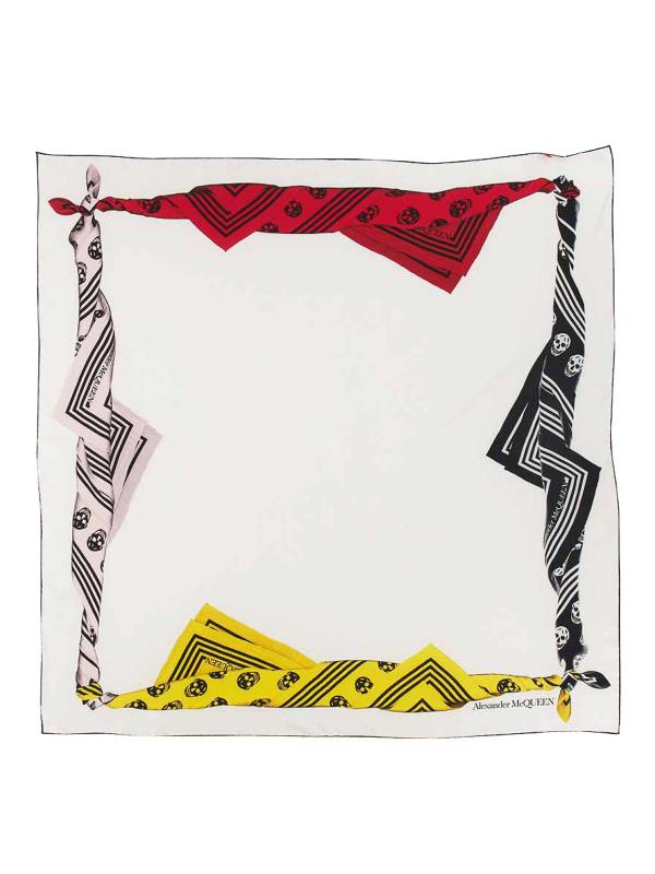 Alexander Mcqueen Écharpe - Multicolor