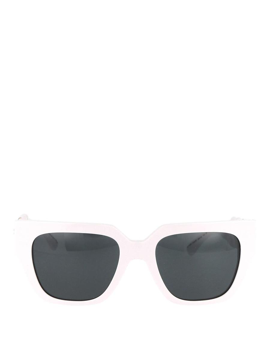 Versace Lunettes De Soleil - Blanc