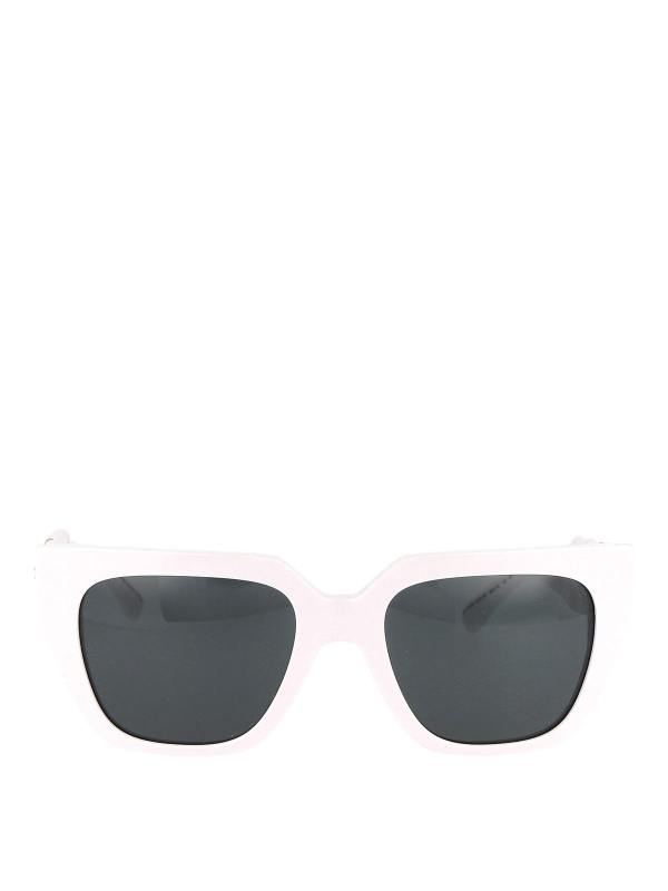 Versace Lunettes De Soleil - Blanc