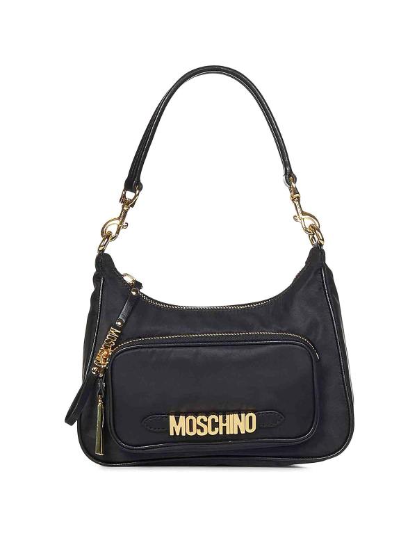 Moschino Sac Porté Épaule - Noir
