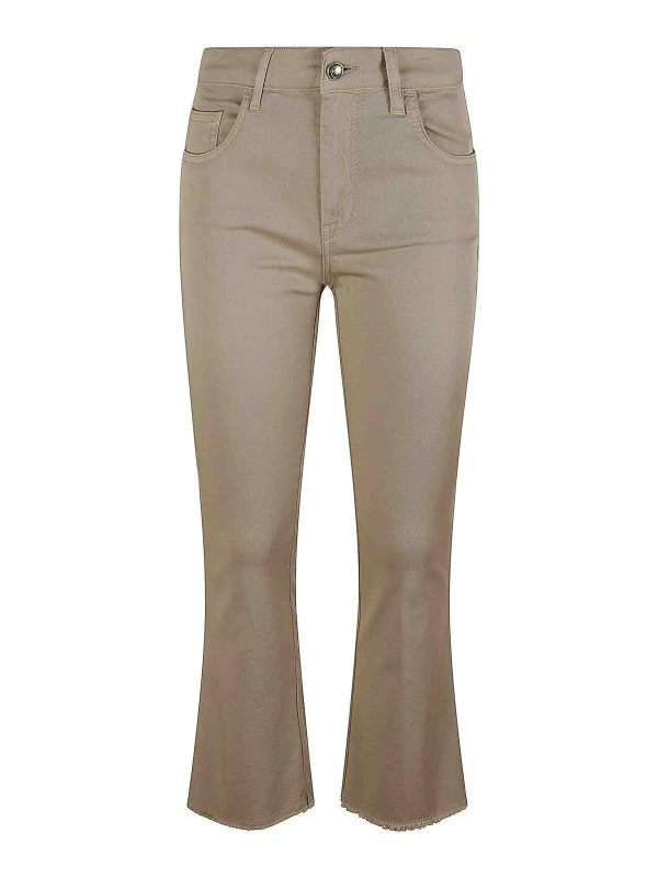Fay Pantalons Décontractés - Taupe