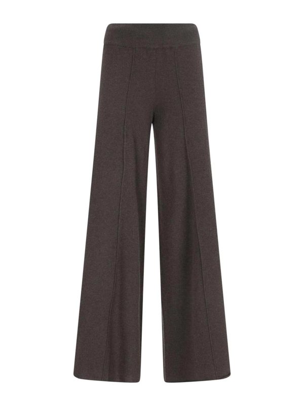 Lisa Yang Pantalons Décontractés - Marron