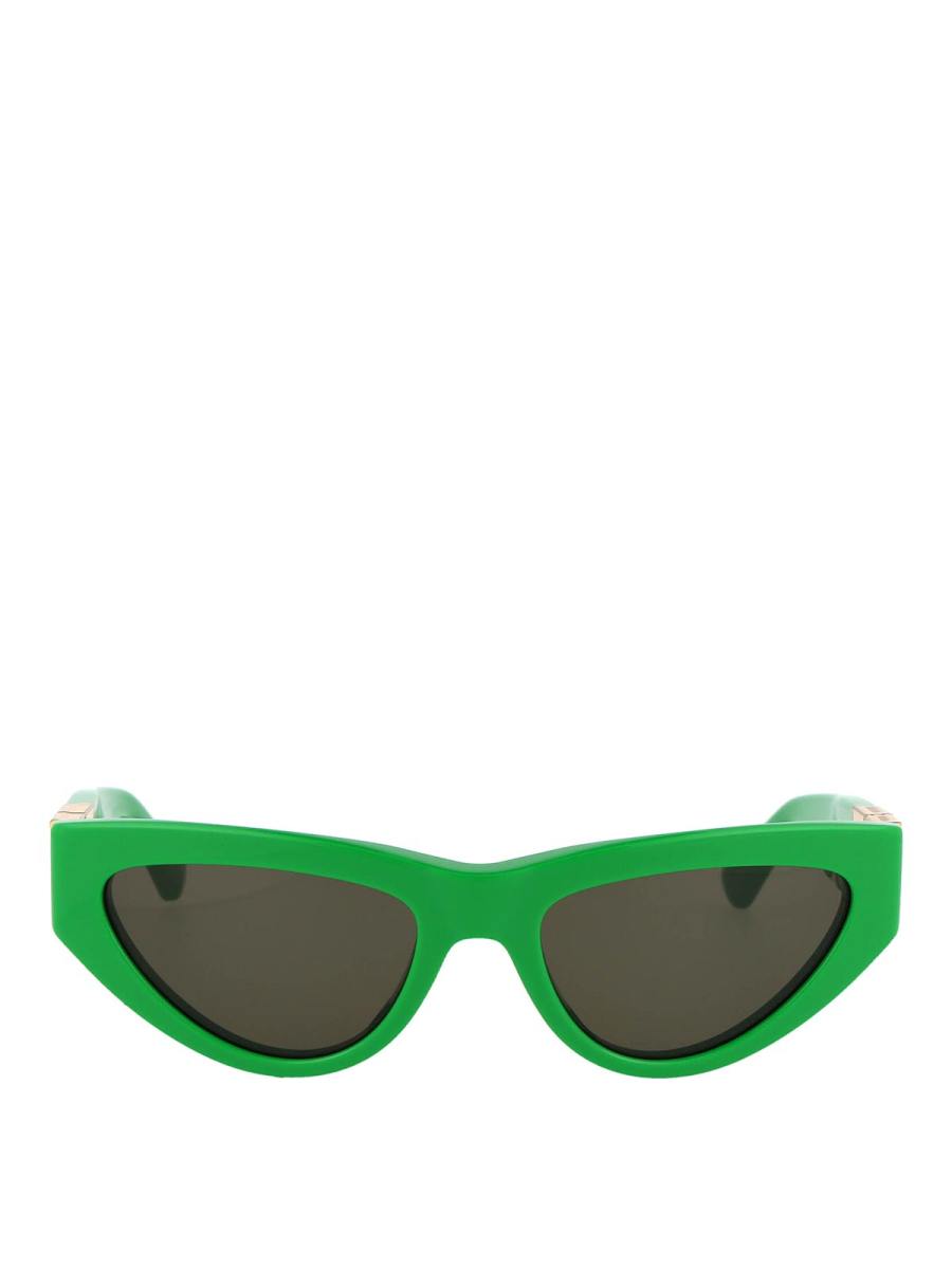 Bottega Veneta Lunettes De Soleil - Vert