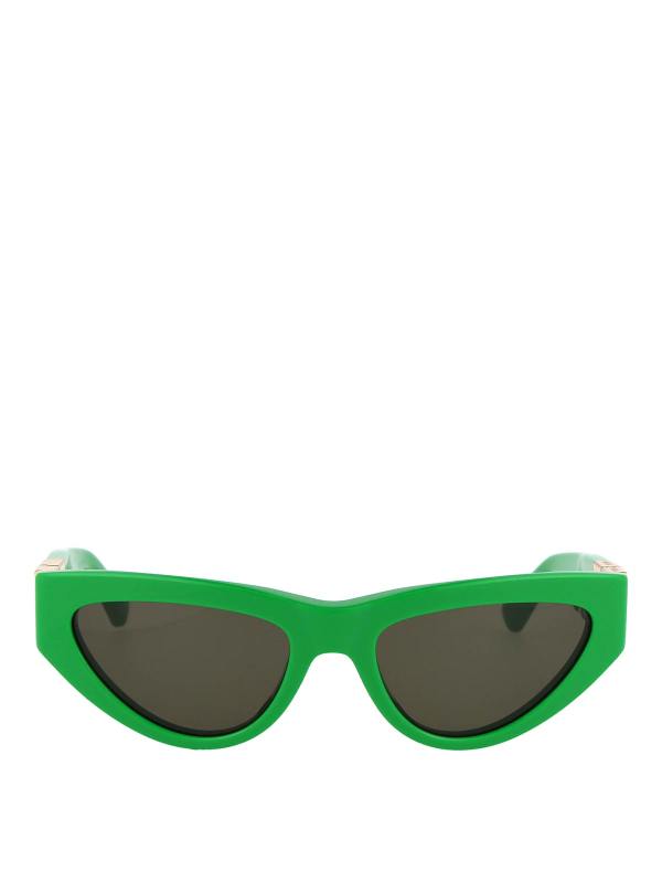 Bottega Veneta Lunettes De Soleil - Vert