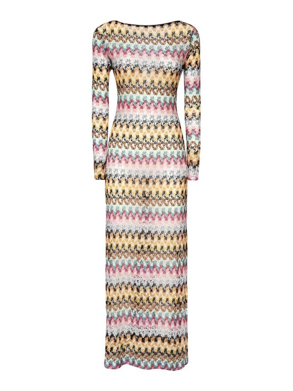 Missoni Robe Au Genou - Multicolore
