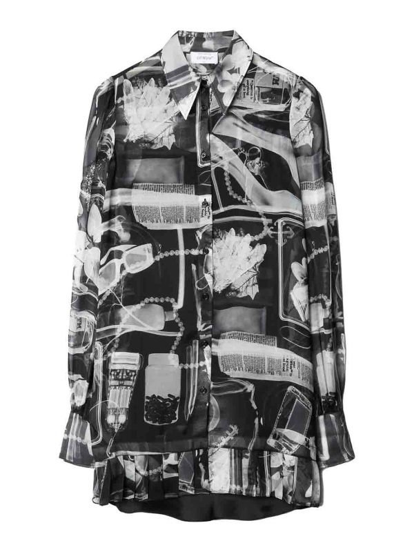 Off-White Robe Au Genou - Blanc