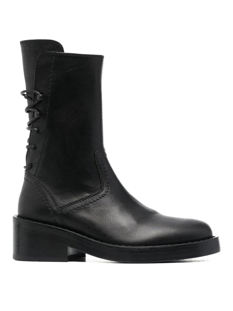 Ann Demeulemeester Chaussures À Lacets - Noir