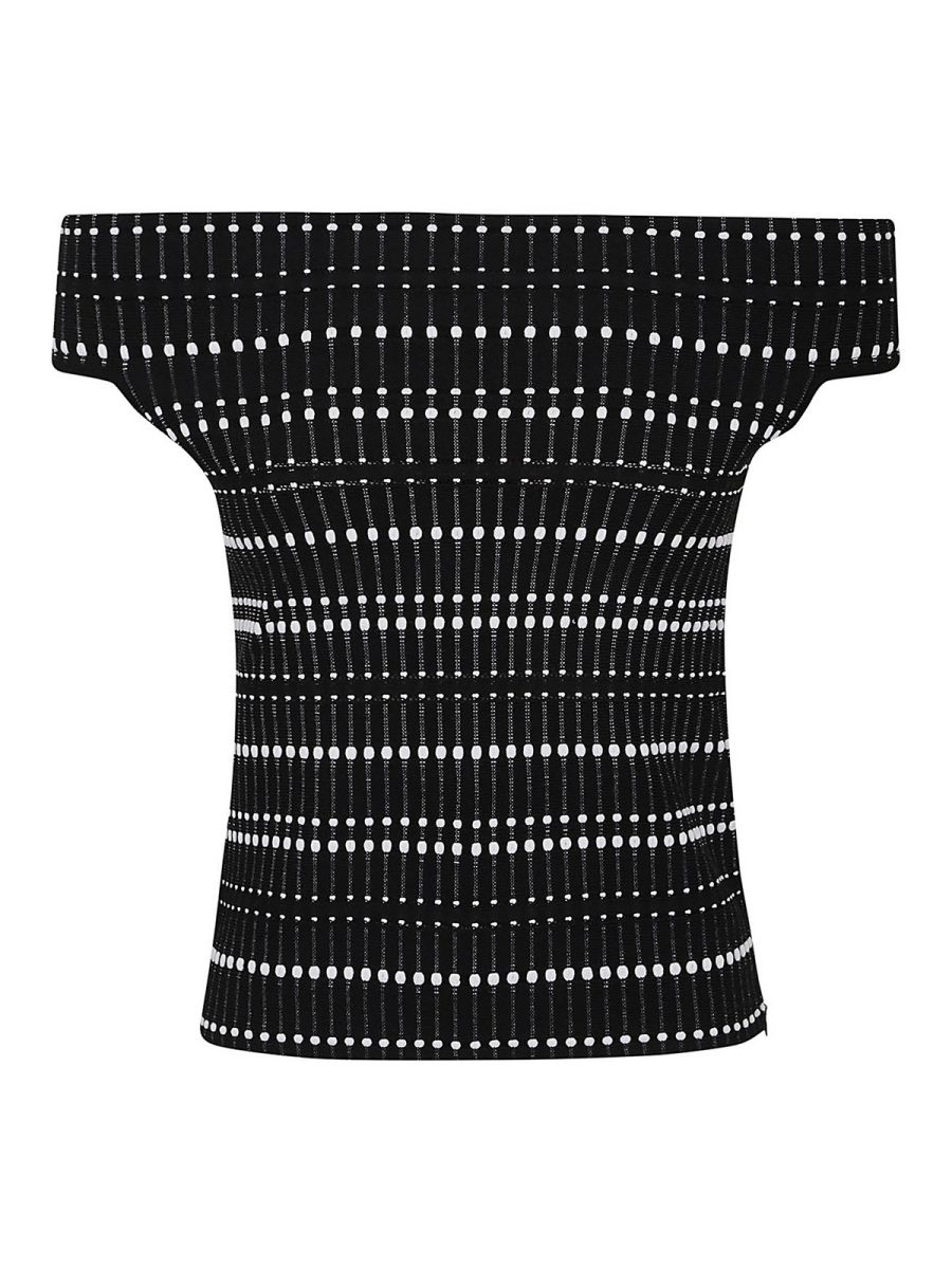 Alexander Mcqueen Top - Noir