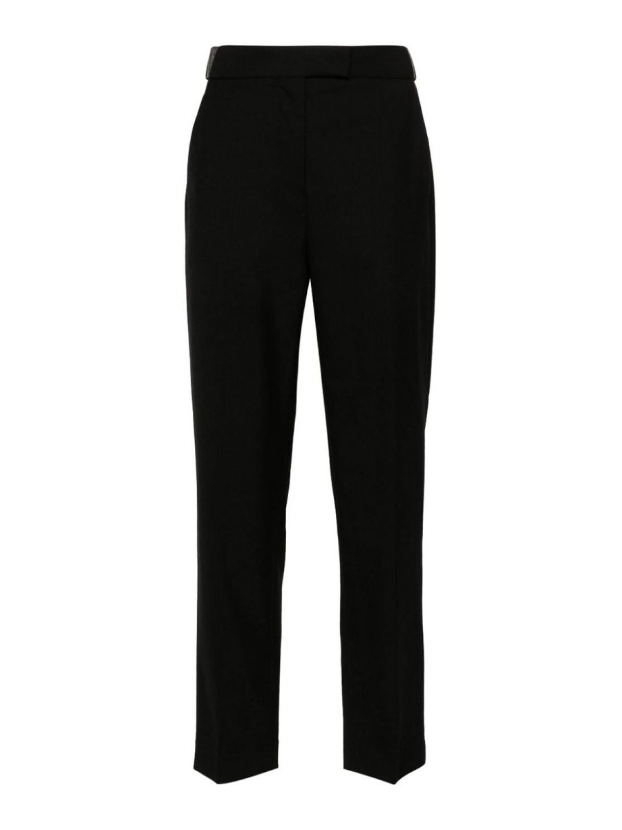 Brunello Cucinelli Pantalons Décontractés - Noir