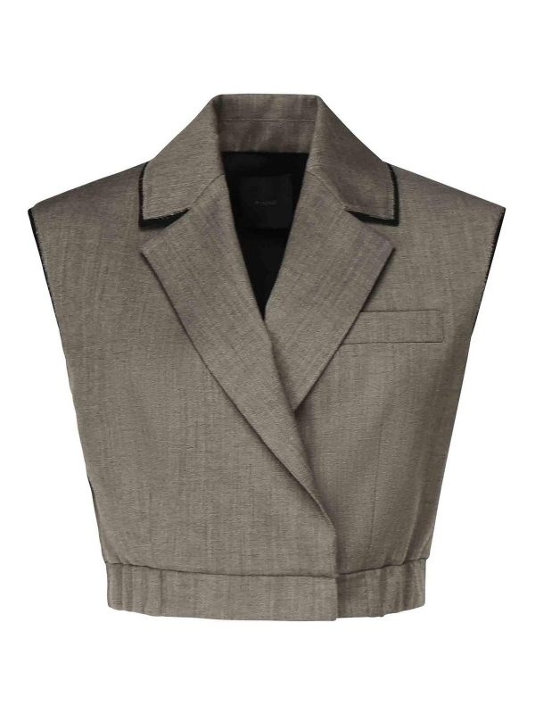 Pinko Gilet - Marron
