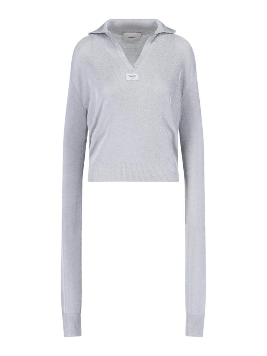 Coperni Pull Col Bateau - Gris