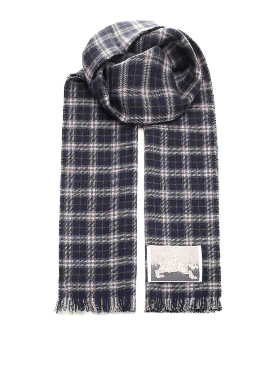 Burberry Écharpe - Bleu