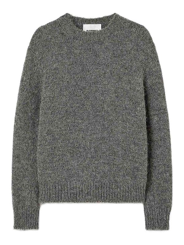 Jil Sander Pull Col Rond - Gris
