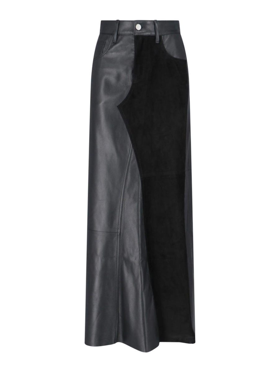MM6 Maison Margiela Jupe Longue - Noir