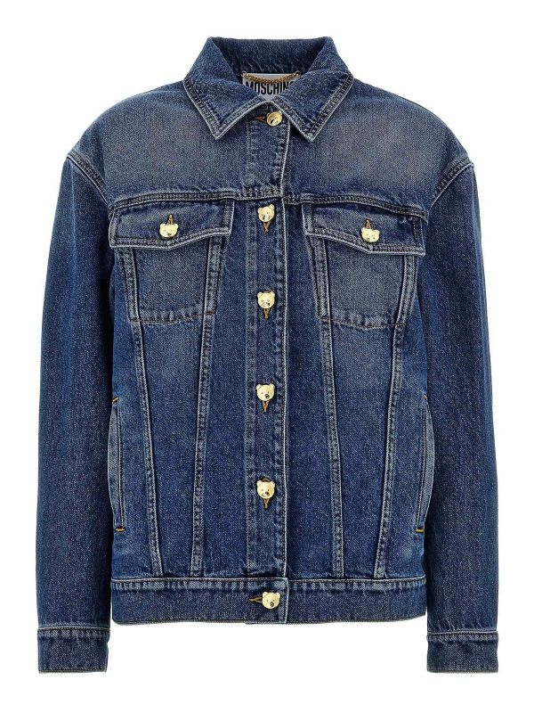 Moschino Veste En Jean - Teddy
